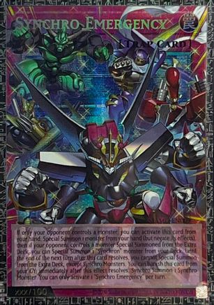Image of Synchro Emergency (GMR) (MAMO-EN009) - Magnificent Monsters 1st Edition