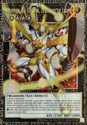 Image of Number 39: Utopia, Emissary of Light (GMR) (MAMO-EN010) - Magnificent Monsters 1st Edition