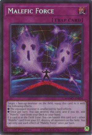 Image of Malefic Force (Secret Rare) (MAMO-EN024) - Magnificent Monsters 1st Edition