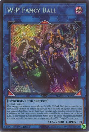 Image of W:P Fancy Ball (Secret Rare) (MAMO-EN028) - Magnificent Monsters 1st Edition