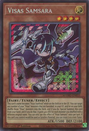 Image of Visas Samsara (Secret Rare) (MAMO-EN033) - Magnificent Monsters 1st Edition