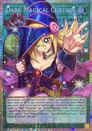 Image of Dark Magical Curtain (Starlight Rare) (Extended Art) (MAMO-EN003) - Magnificent Monsters 1st Edition
