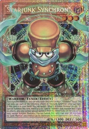 Image of Starjunk Synchron (Starlight Rare) (Extended Art) (MAMO-EN008) - Magnificent Monsters 1st Edition
