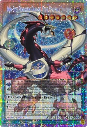 Image of Odd-Eyes Pendulum Dragon, Four Heavenly Dragons (Starlight Rare) (Extended Art) (MAMO-EN013) - Magnificent Monsters 1st Edition