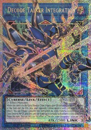 Image of Decode Talker Integration (Starlight Rare) (Extended Art) (MAMO-EN016) - Magnificent Monsters 1st Edition