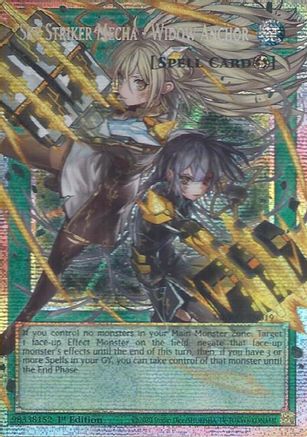 Image of Sky Striker Mecha - Widow Anchor (Starlight Rare) (MAMO-EN019) - Magnificent Monsters 1st Edition