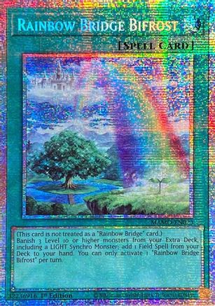 Image of Rainbow Bridge Bifrost (Starlight Rare) (MAMO-EN023) - Magnificent Monsters 1st Edition