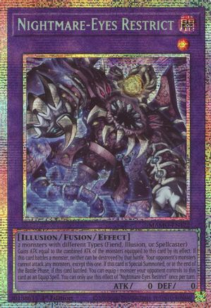 Image of Nightmare-Eyes Restrict (Starlight Rare) (MAMO-EN122) - Magnificent Monsters 1st Edition