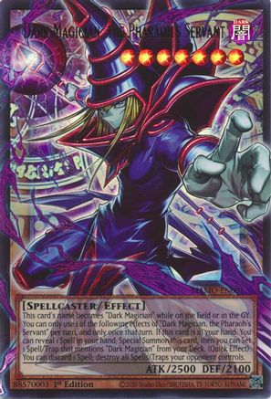 Image of Dark Magician, the Pharaoh's Servant (Extended Art) (MAMO-EN001) - Magnificent Monsters 1st Edition