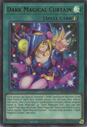 Image of Dark Magical Curtain (MAMO-EN003) - Magnificent Monsters 1st Edition