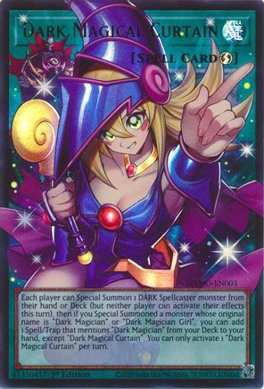 Image of Dark Magical Curtain (Extended Art) (MAMO-EN003) - Magnificent Monsters 1st Edition
