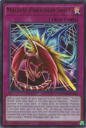Image of Malefic Paradigm Shift (MAMO-EN025) - Magnificent Monsters 1st Edition
