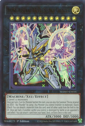 Image of Divine Arsenal AA-ZEUS - Sky Thunder (MAMO-EN035) - Magnificent Monsters 1st Edition