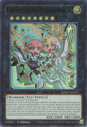 Image of Exosisters Magnifica (MAMO-EN036) - Magnificent Monsters 1st Edition