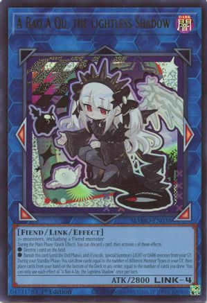 Image of A Bao A Qu, the Lightless Shadow (MAMO-EN038) - Magnificent Monsters 1st Edition