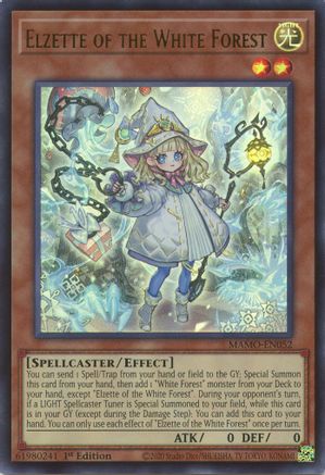 Image of Elzette of the White Forest (MAMO-EN052) - Magnificent Monsters 1st Edition