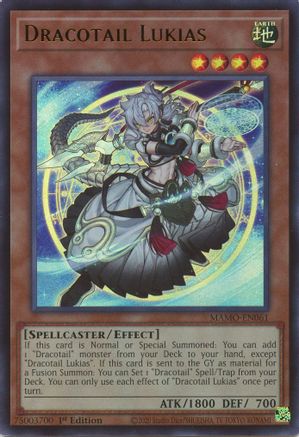 Image of Dracotail Lukias (MAMO-EN061) - Magnificent Monsters 1st Edition