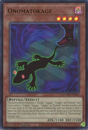 Image of Onomatokage (MAMO-EN064) - Magnificent Monsters 1st Edition