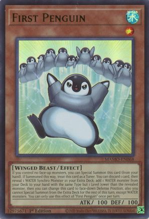 Image of First Penguin (MAMO-EN068) - Magnificent Monsters 1st Edition