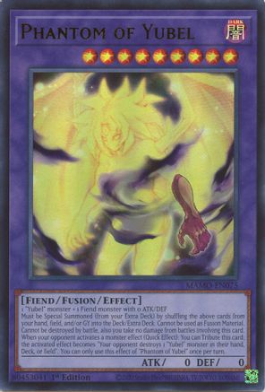 Image of Phantom of Yubel (MAMO-EN075) - Magnificent Monsters 1st Edition