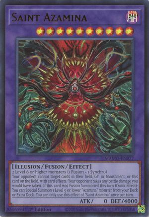 Image of Saint Azamina (MAMO-EN077) - Magnificent Monsters 1st Edition