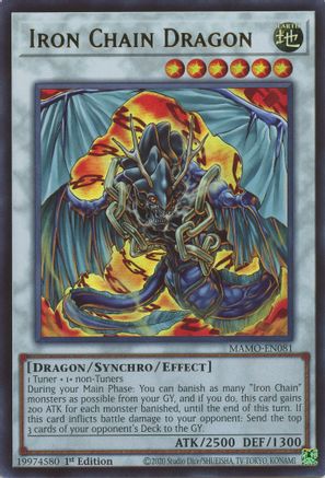 Image of Iron Chain Dragon (MAMO-EN081) - Magnificent Monsters 1st Edition