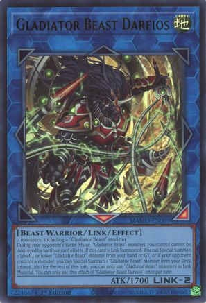Image of Gladiator Beast Dareios (MAMO-EN089) - Magnificent Monsters 1st Edition