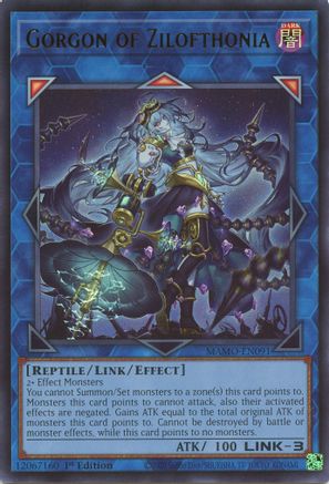 Image of Gorgon of Zilofthonia (MAMO-EN091) - Magnificent Monsters 1st Edition