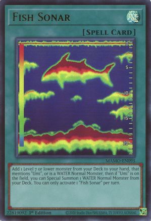 Image of Fish Sonar (MAMO-EN095) - Magnificent Monsters 1st Edition