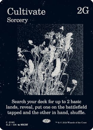 Image of Cultivate (0195) (SLZ-195) - Secret Lair x MSCHF: The Zeta Set
