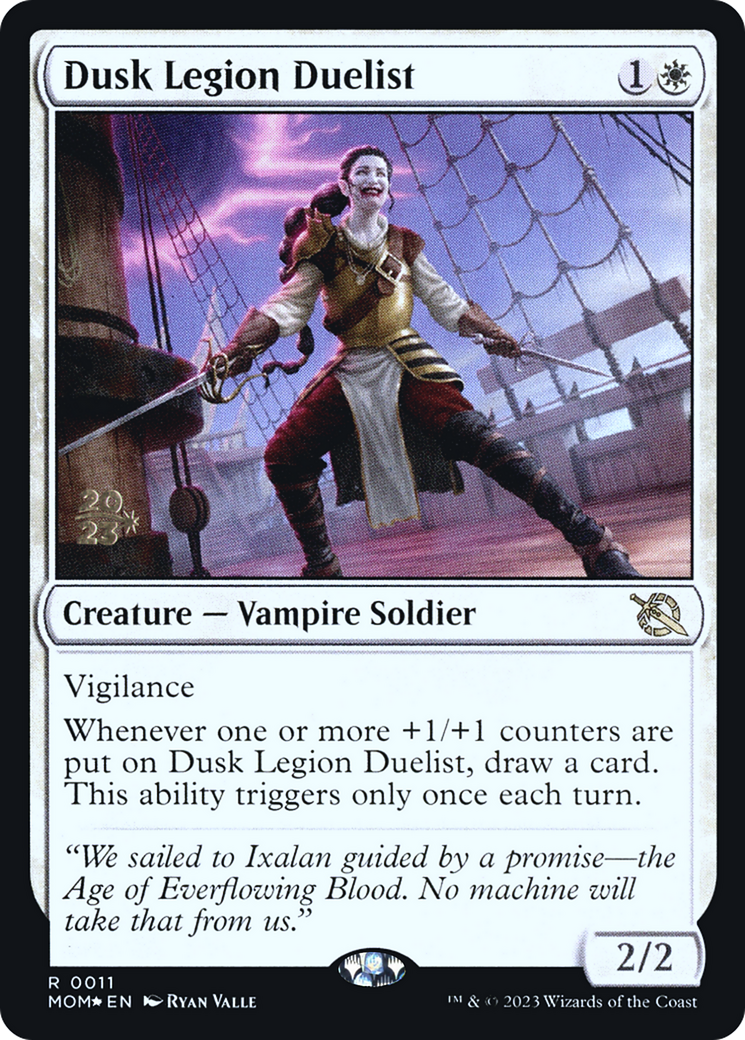 Image of Dusk Legion Duelist [March of the Machine Prerelease Promos]