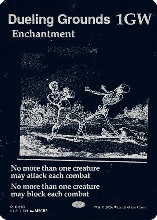 Image of Dueling Grounds (0210) (SLZ-210) - Secret Lair x MSCHF: The Zeta Set