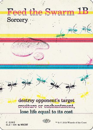 Image of Feed the Swarm (0283) (SLZ-283) - Secret Lair x MSCHF: The Zeta Set