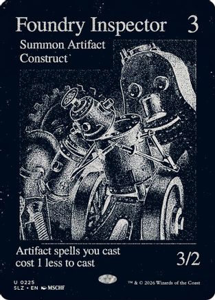Image of Foundry Inspector (0225) (SLZ-225) - Secret Lair x MSCHF: The Zeta Set