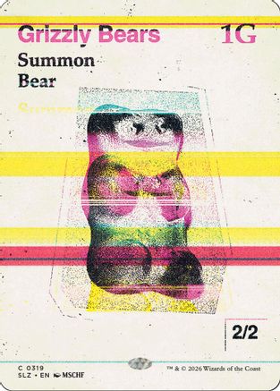 Image of Grizzly Bears (0319) (SLZ-319) - Secret Lair x MSCHF: The Zeta Set