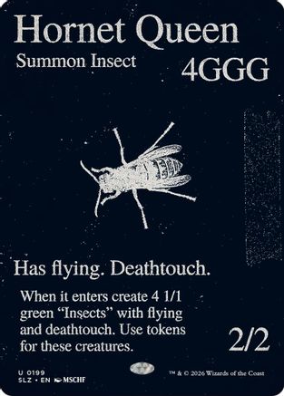 Image of Hornet Queen (0199) (SLZ-199) - Secret Lair x MSCHF: The Zeta Set