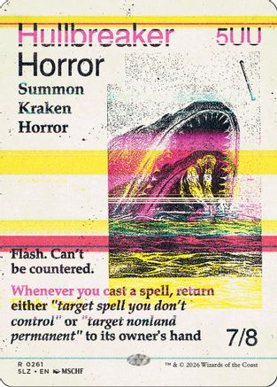 Image of Hullbreaker Horror (0261) (SLZ-261) - Secret Lair x MSCHF: The Zeta Set
