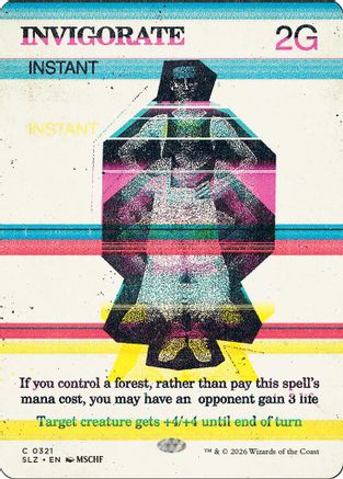 Image of Invigorate (0321) (SLZ-321) - Secret Lair x MSCHF: The Zeta Set