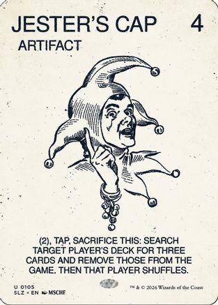 Image of Jester's Cap (0105) (SLZ-105) - Secret Lair x MSCHF: The Zeta Set