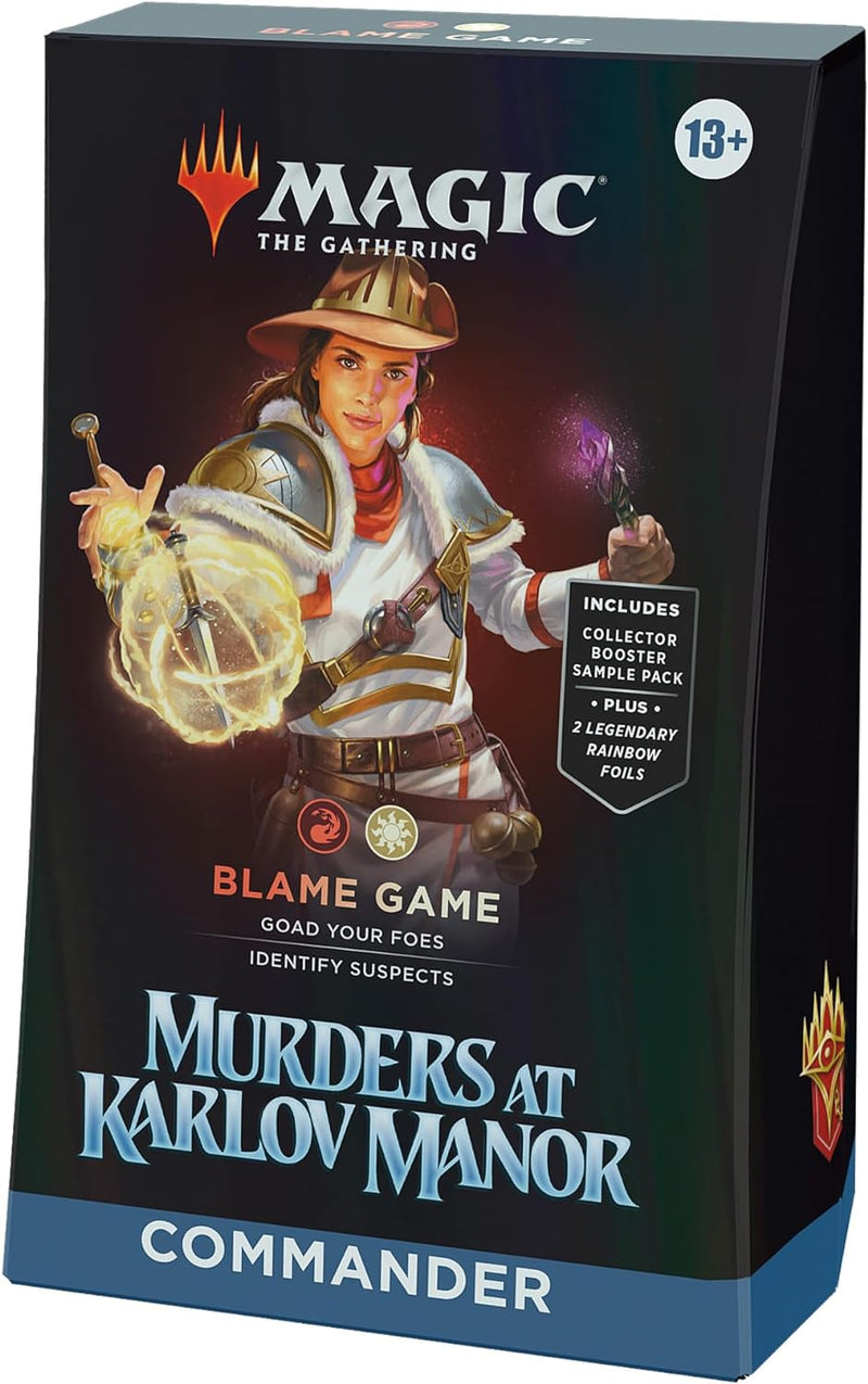 MURDERS AT KARLOV MANOR - COMMANDER DECK
