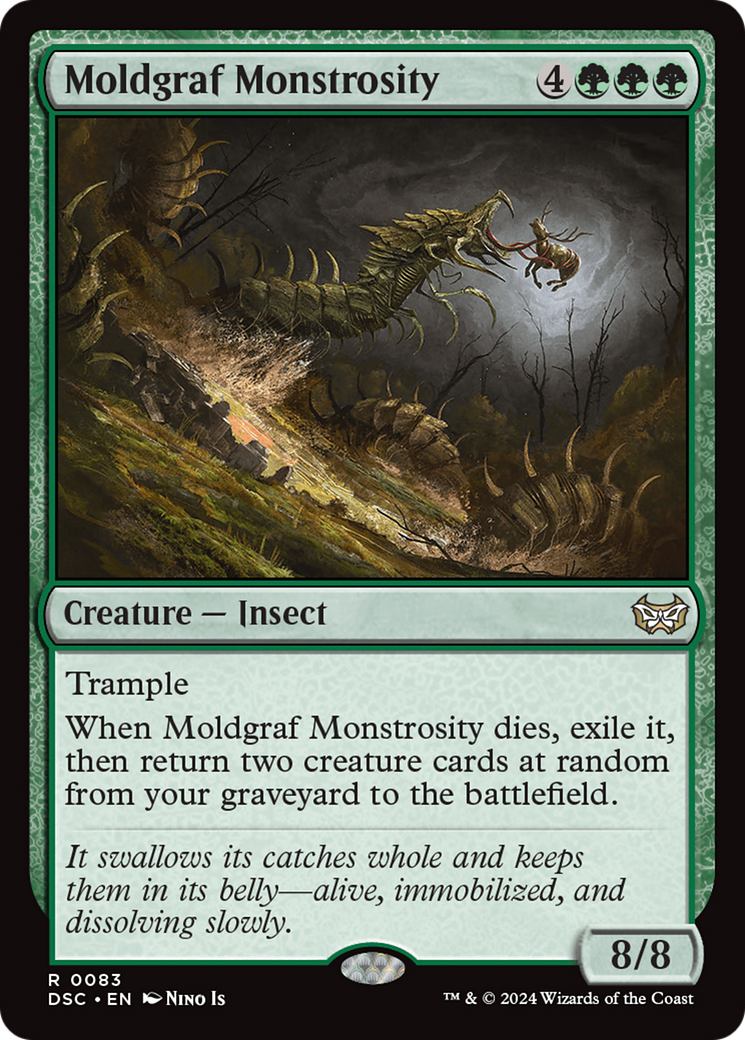 Image of Moldgraf Monstrosity [Duskmourn: House of Horror Commander]