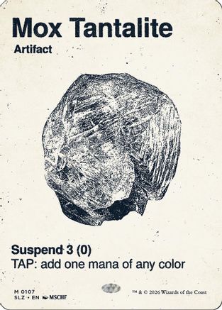 Image of Mox Tantalite (0107) (SLZ-107) - Secret Lair x MSCHF: The Zeta Set