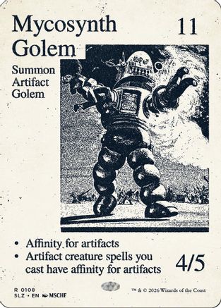Image of Mycosynth Golem (0108) (SLZ-108) - Secret Lair x MSCHF: The Zeta Set