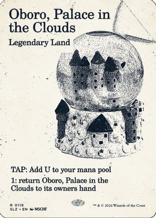 Image of Oboro, Palace in the Clouds (0119) (SLZ-119) - Secret Lair x MSCHF: The Zeta Set
