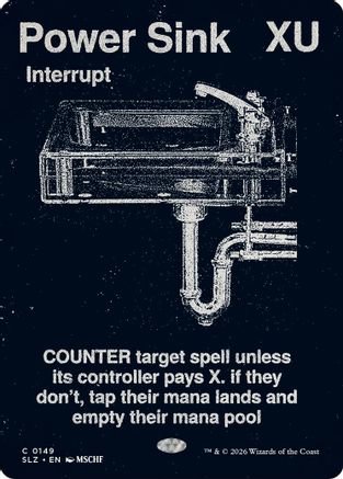 Image of Power Sink (0149) (SLZ-149) - Secret Lair x MSCHF: The Zeta Set