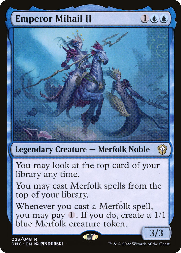 Image of Emperor Mihail II [Dominaria United Commander]