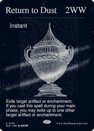 Image of Return to Dust (0129) (SLZ-129) - Secret Lair x MSCHF: The Zeta Set