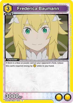Image of Frederica Baumann (UE24BT/REZ-1-003) - UE24BT ReZERO Starting Life in Another World