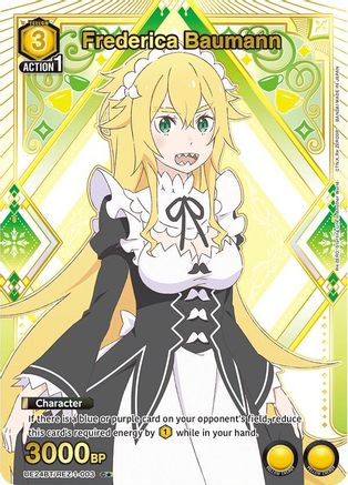 Image of Frederica Baumann (C*) (UE24BT/REZ-1-003) - UE24BT ReZERO Starting Life in Another World Foil
