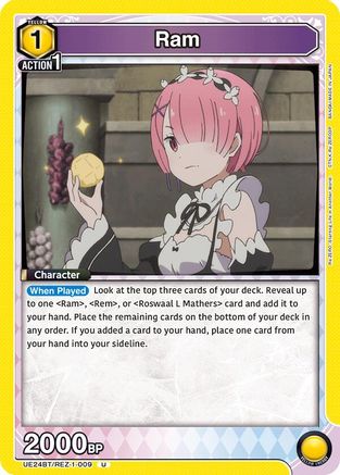 Image of Ram (009) (UE24BT/REZ-1-009) - UE24BT ReZERO Starting Life in Another World